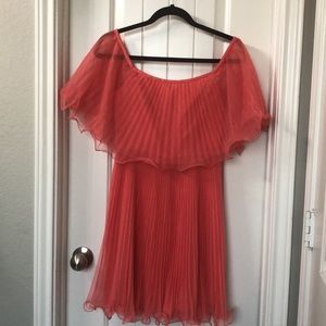 ✨Host Pick✨ BCBGMaxAzria Shalom Pleated Tulle Dress